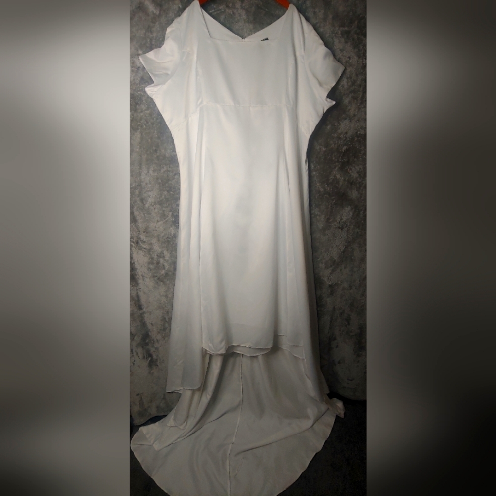 Calito White Wedding Dress